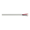 Show product details for 725141M1W Remee 14 AWG 2 Conductors Shielded Stranded Bare Copper CL3P/FPLP Plenum Security and Alarm Cables - 1000' Reel - White