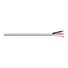 Show product details for 725182M1W Remee 18 AWG 3 Conductors Unshielded Stranded Bare Copper CMP Plenum Security and Alarm Cables - 1000' Reel - White