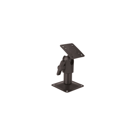 727-04 Panavise Slimline Pedestal - 4" - Rise Knob and Set-Screw Adj.