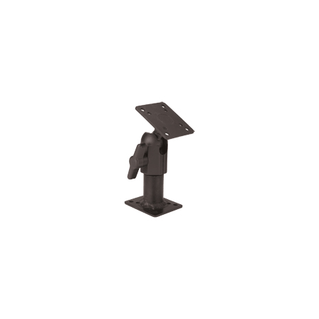 727-04SF Panavise Small Foot Slimline Pedestal - 4" - Rise Knob and Set-Screw Adj.