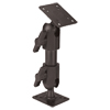 Show product details for 727-06SF Panavise 6" Small Foot Slimline Pedestal - Rise Knob & Set Screw Adj.