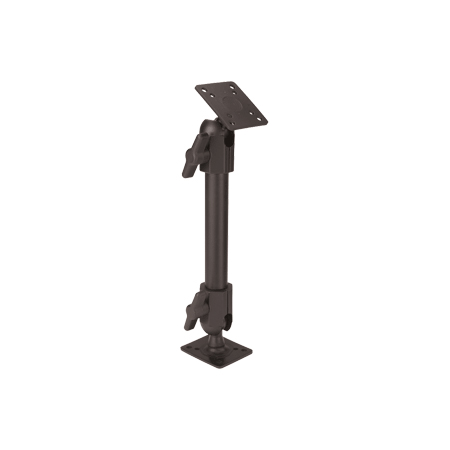 727-09SF Panavise 9" Small Foot Slimline Pedestal - Rise Knob & Set Screw Adj.