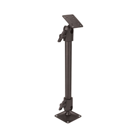 727-12 Panavise 12" Slimline Pedestal - Rise Knob & Set Screw Adj.