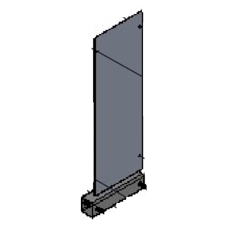 783918 Sumner Mast Cover Alum - Top 2000/2600