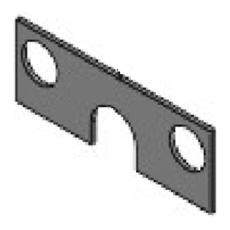 785058 Sumner Slide UHMW 5.5 X 2 X .125