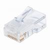 Show product details for 790512 Intellinet Cat5e RJ45 Modular Plugs Pro Line UTP 3-Prong for Solid Wire - 100 Plugs in Jar