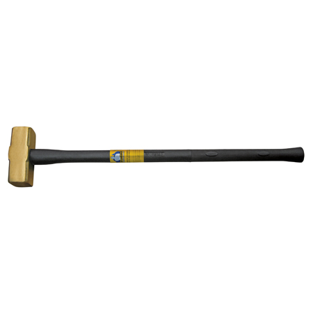 Klein Tools Brass Sledge Hammers - Fiberglass Rubber Grip Handle