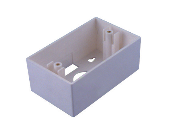7PK-318-IV Pro's Kit Single Gang Plastic Back Box - Ivory