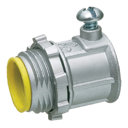 801A-25 Arlington Industries 3/4" EMT Set-Screw Connectors w/ Insulated Throat - Pack of 25