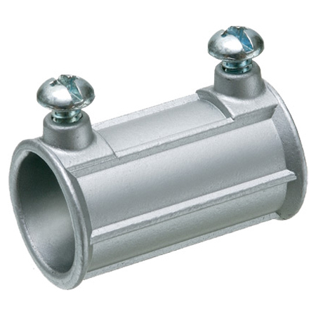 810-50 Arlington Industries ½" EMT Set-Screw Couplings Plate – Pack of 50