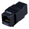 Show product details for 820354 Vanco Keystone-Inserts Couplers Panel Mount CAT5E - Black