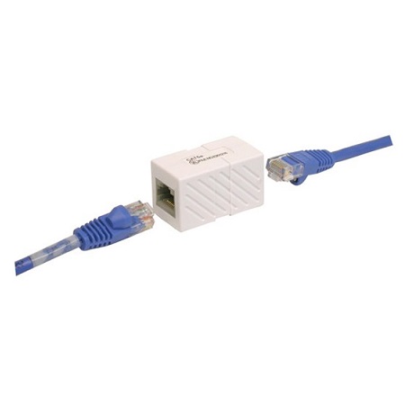 820356 Vanco Category 5e/6 In-Line Coupler - White