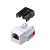 Show product details for 820421 Vanco Keystone-Inserts CAT 3 6C 90 Degree 110 - Ivory