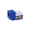 Show product details for 820423 Vanco Keystone-Inserts Category 5e 8C 90 Degree 110 White