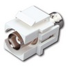 Show product details for 820473 Vanco Keystone Inserts BNC Jack Ivory