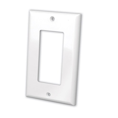 820501 Vanco Wall Plate Decor Cover 1 Gang Ivory
