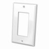 Show product details for 820551 Vanco Decor Style Multi-Media Wall Plate 1 Gang - Light Almond