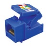 Show product details for 820801 Vanco Keystone-Insert CAT5E 8C Tool-Less White