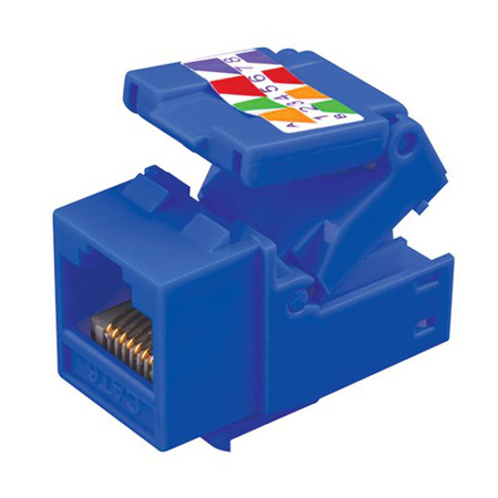 820814 Vanco Keystone-Inserts CAT6 8C Tool-Less Green