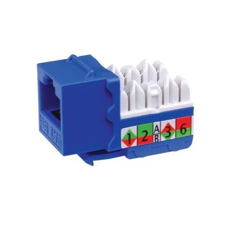 824012 Vanco Keystone-Inserts CAT5E 8C 90 Degree 110 Light Almond