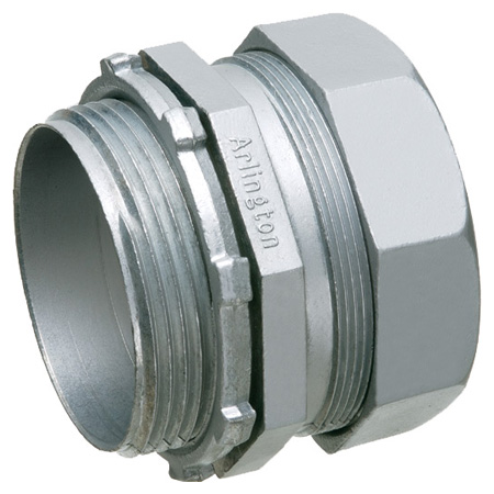 829-6 Arlington Industries 4"EMT Compression Connectors - Pack of 6