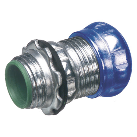 829ART-6 Arlington Industries 4" EMT Rain Tight Compression Connectors w/ Insulated Throat -  Pack of 6