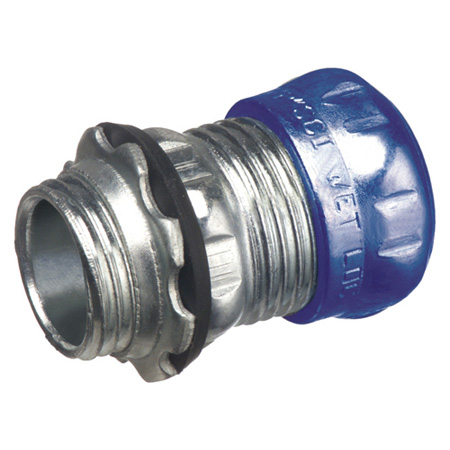 829RT-6 Arlington Industries 4" EMT Rain Tight Compression Connectors  -  Pack of 6
