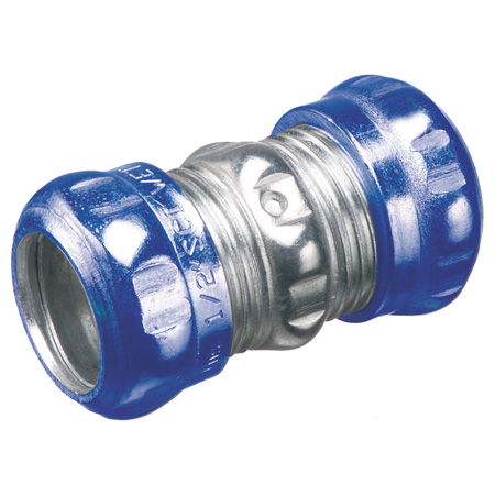836RT-12 Arlington Industries 2-1/2" EMT Rain Tight Compression Couplings - Pack of 12