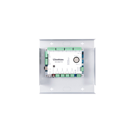 84-AS21200-0010 Geovision GV-AS2120 4 Door Access Controller w/ Built-In PoE - Iron Enclosure
