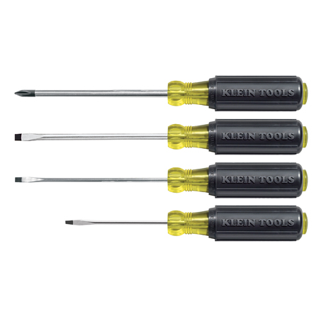 85484 Klein Tools 4-Piece Mini Cushion-Grip Screwdriver Set