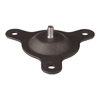 860 Panavise CCTV Tri-Foot Base - Black