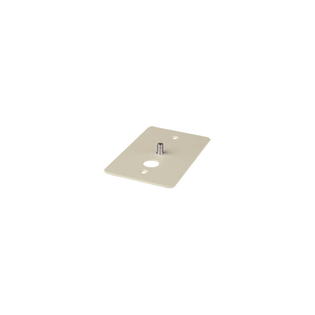 862W Panavise CCTV J-Box Plate Base - White