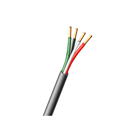 871804P50C AIPHONE 4 Conductor Low Cap FEP Solid Non-Shielded Plenum Rated - 500'