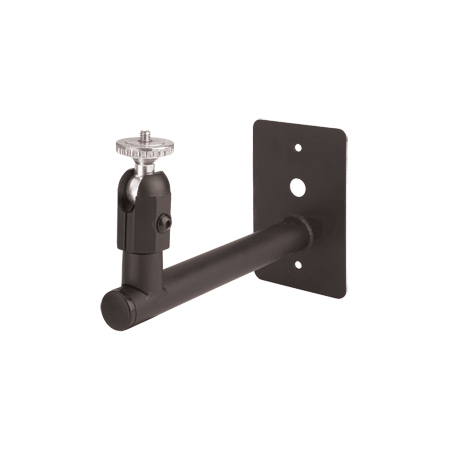 897 CCTV J-Box - Knob and Set Screw Adjustment - Black