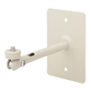 898-06W Pass Thru J-Box Micro Mount - White