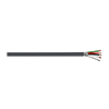 Show product details for 900914M1G Remee 18 AWG 4 Conductors Shielded Stranded Bare Copper CMR Non-Plenum Security and Alarm Cables - 1000' Reel - Grey