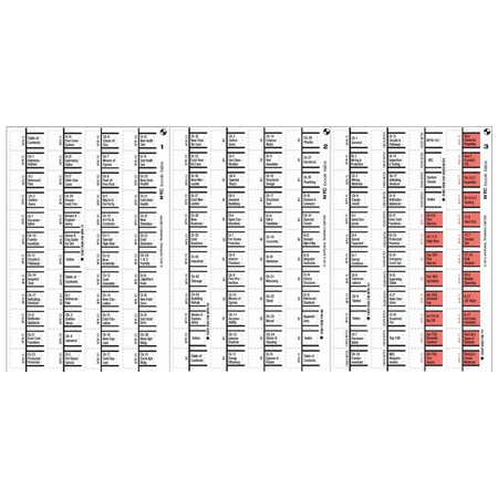 90A-NTC NTC Reference Tabs