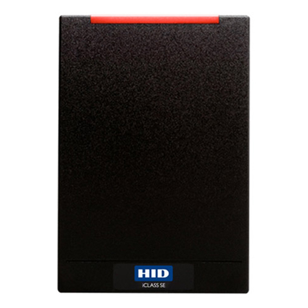 920NTNNEKE050V HID R40 iCLASS SE Reader None 125 KHz Credential Support Maximum compatibility 13.56 MHz Credential Support Wiegand Controller Communication Pigtail Wiring Connection Black Color HID Elite Keyset