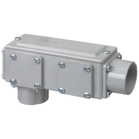 939NM Arlington Industries 4" LB Cover and Gasket Non-Metallic Conduit Body