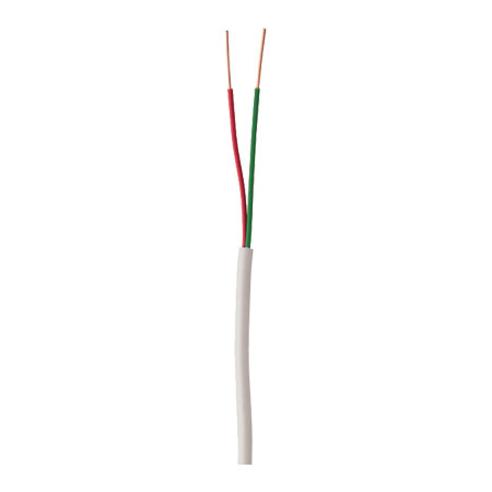 96222-55-02 Coleman Cable 22 AWG 2 Conductors Unshielded Solid Bare Copper CM/CL2 Non-plenum Alarm Wire - 500' Shrink Wrapped - Yellow