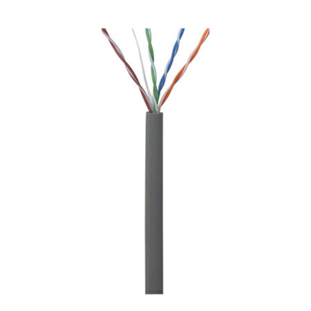 96263-46-09 Coleman Cable 24 AWG 4 Pair Unshielded Twisted Pairs (UTP) Solid Bare Copper CMR Cat5e Non-plenum Network Cable - 1000' Pull Box - Gray