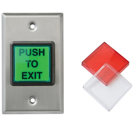 972-L-EF-MO x 32D Dormakaba Rutherford Controls RCI All-In-One 2" Pushbutton LED Bulb English/French 12 & 24VDC