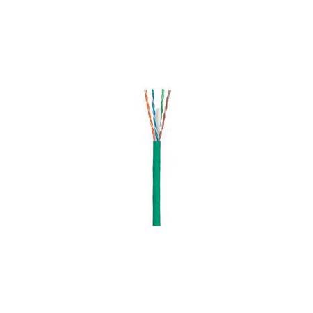 97200-46-05 Southwire 23 AWG 4 Unshielded Twisted Pairs (UTP) Solid Bare Copper CMR Non-plenum Cat6 Network Cable - 1000' Pull Box - Green