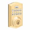 Show product details for 98930-003 Alarm.com Kwikset Home Connect 620 Deadbolt - Brass