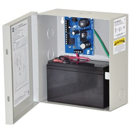 AL125ULE Altronix 2 Output Power Supply/Charger w/ Fire Alarm Disconnect and Enclosure 12VDC @ 1 Amp or 24VDC @ .5 Amp