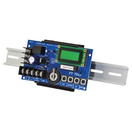 DPT724A Altronix DIN Rail Mountable Annual Event Timer 12/24 AC/DC