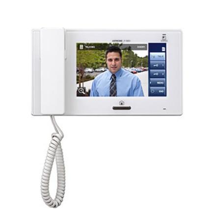 JP-4MED Aiphone Video Master Station with 7" Screen and Touch Buttons