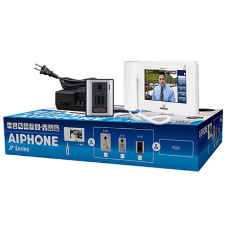 JPS-4AED Aiphone 7" Touchscreen Handset Hands-free Color Video Set