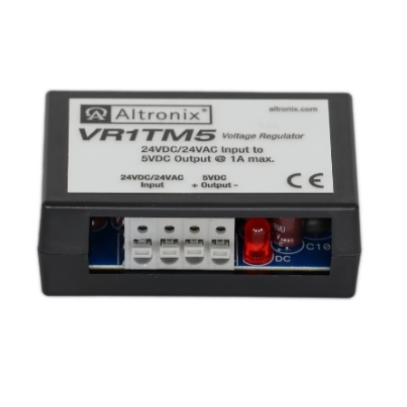 VR1TM5 Altronix Power Conversion Module - Converts 24VAC/VDC to 5VDC @ 1Amp