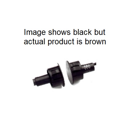AC180-B GRI U.L. 10C Fire Rated 1 A Form Reed and 1 C Form Reed Dual Function Cable with 36" Lead - Brown - MIN QTY 10